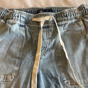 GAP Light Wash Easy Jean with drawstring